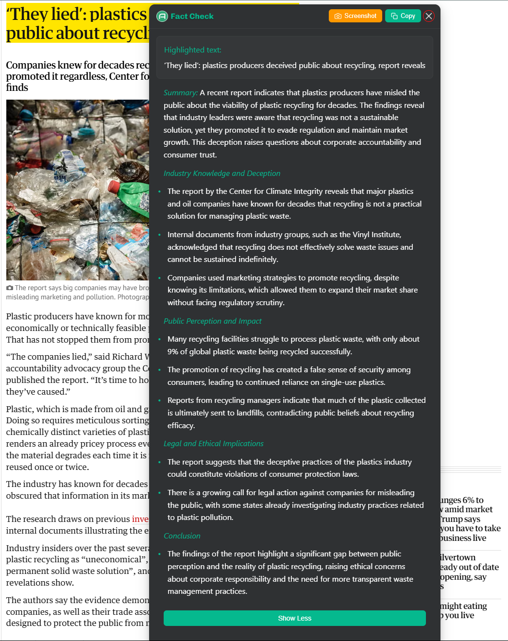 Step 3: Explore detailed information with comprehensive analysis